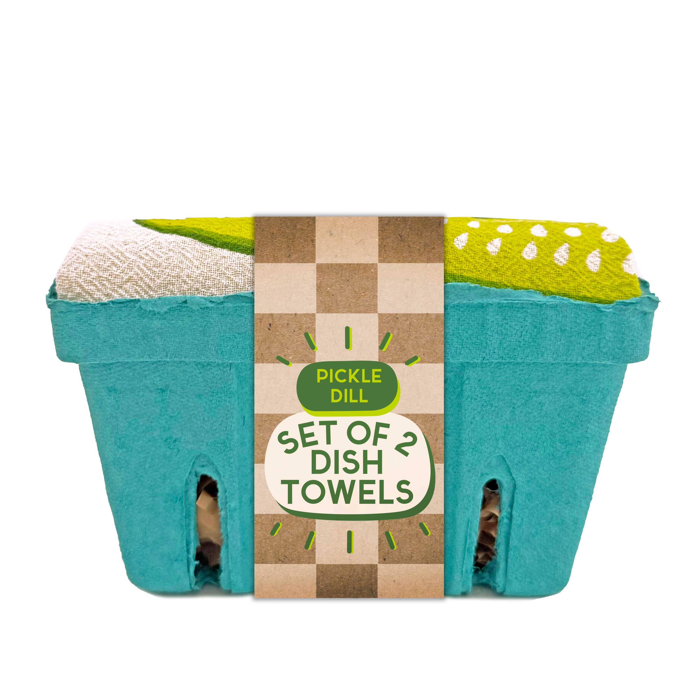 The Neighborgoods - Wholesale Tea Towel - BIG DILL (Dill, Pickle) - Tea Towel Set of 21