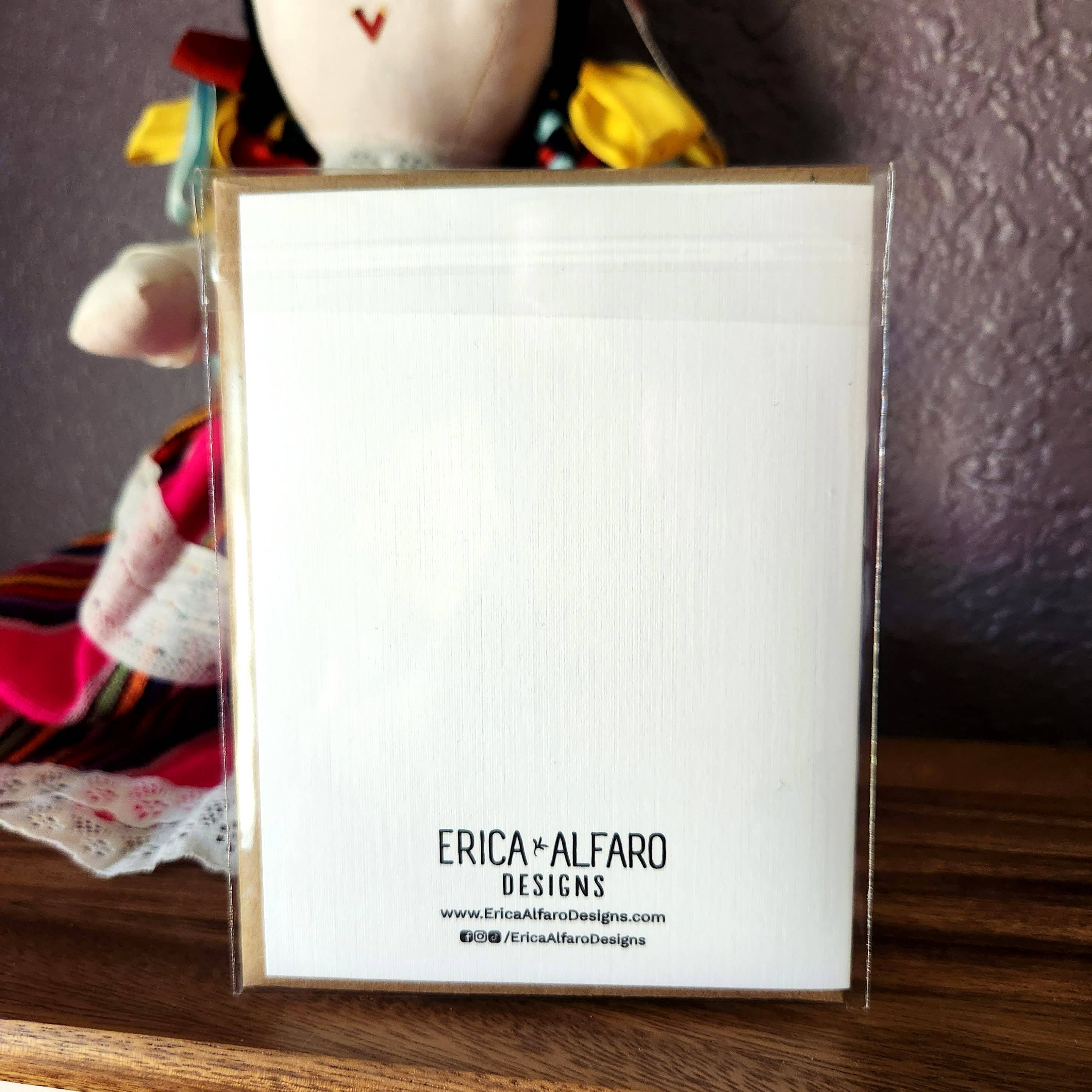 Erica Alfaro Designs – Engroshandel Fødselsdagskort – Hay Comida En La Casa fødselsdag lykønskningskort3