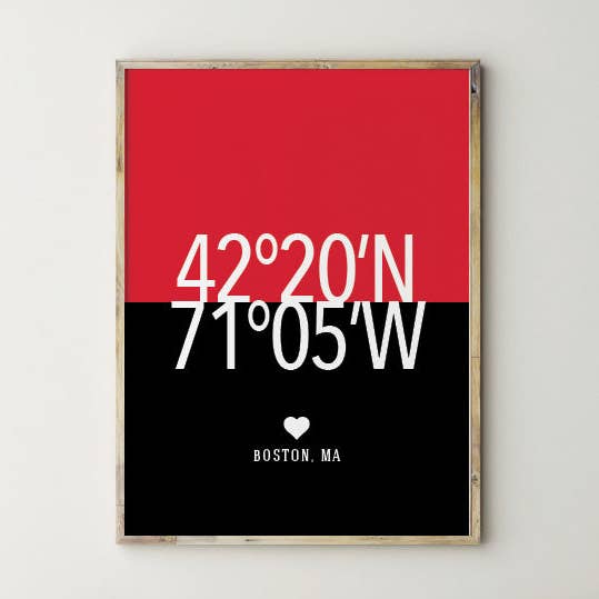 Boston Massachusetts College Dimissionsgave for engroshandel hos Pin Your Hearts