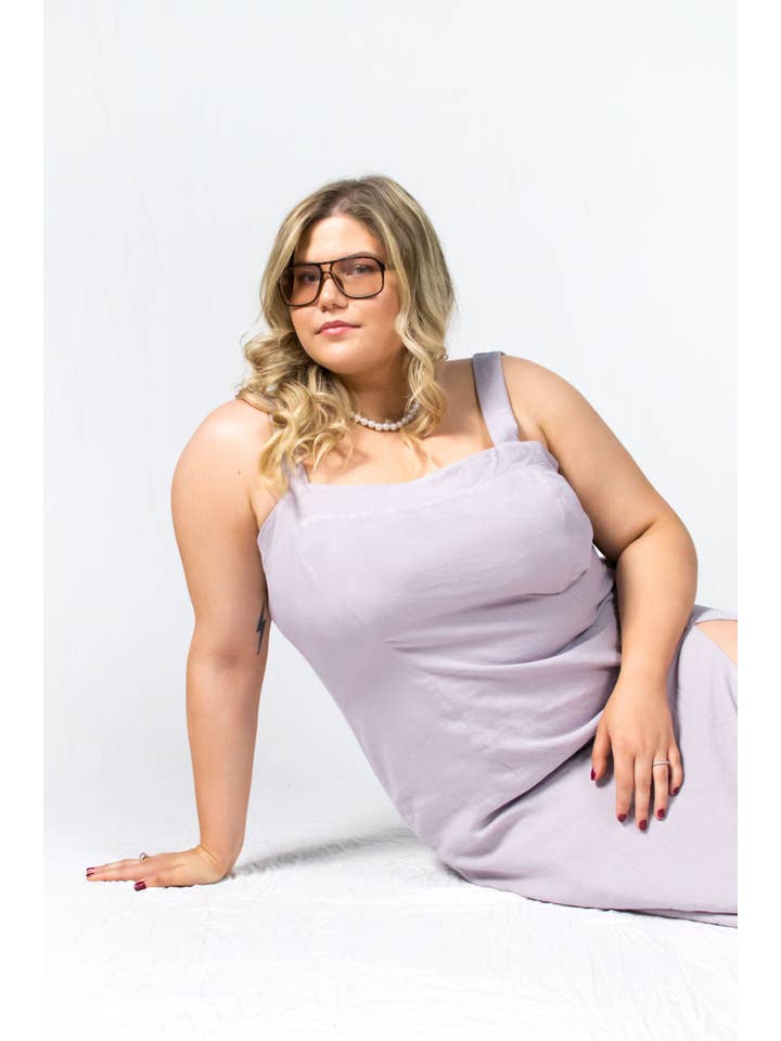 Lavender The Denise Dress for wholesale on Faire5