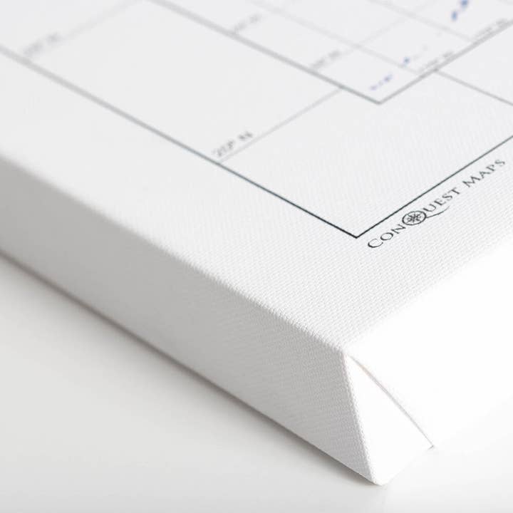 Conquest Maps - Wholesale Map - Push Pin National Parks Map - Light Brown Color Splash - Pins Included!18