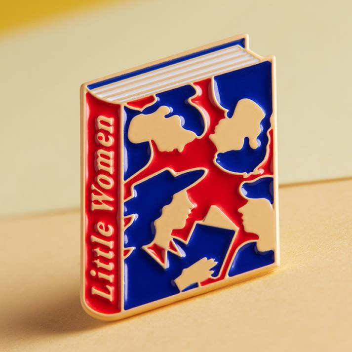 Judy Kaufmann - Wholesale Lapel Pin/Button - Little Women by Louisa May Alcott Book Pin0