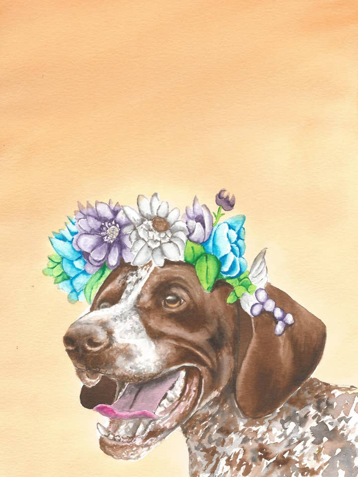 German Shorthaired Pointer for wholesale by Laughing Corgi Press
