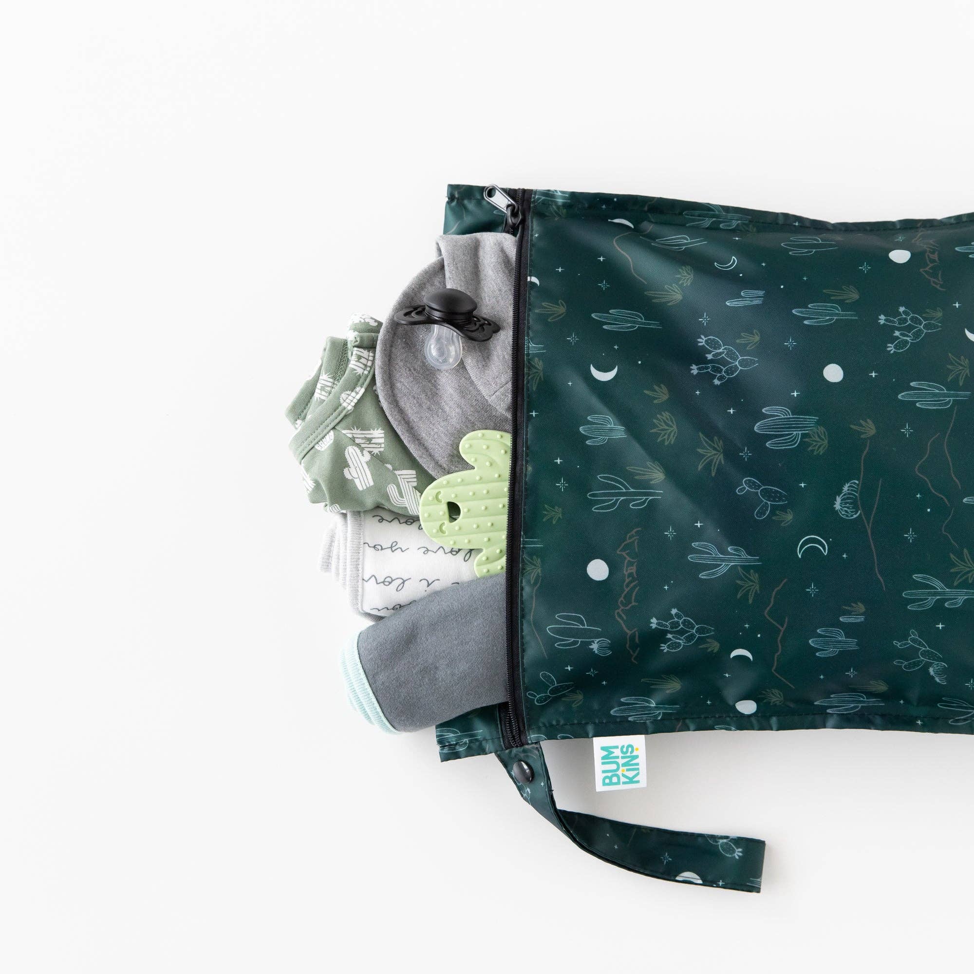 Bumkins - Vente Sac étanche - Enfant et bébé - Sac imperméable : Cactus étoilé7