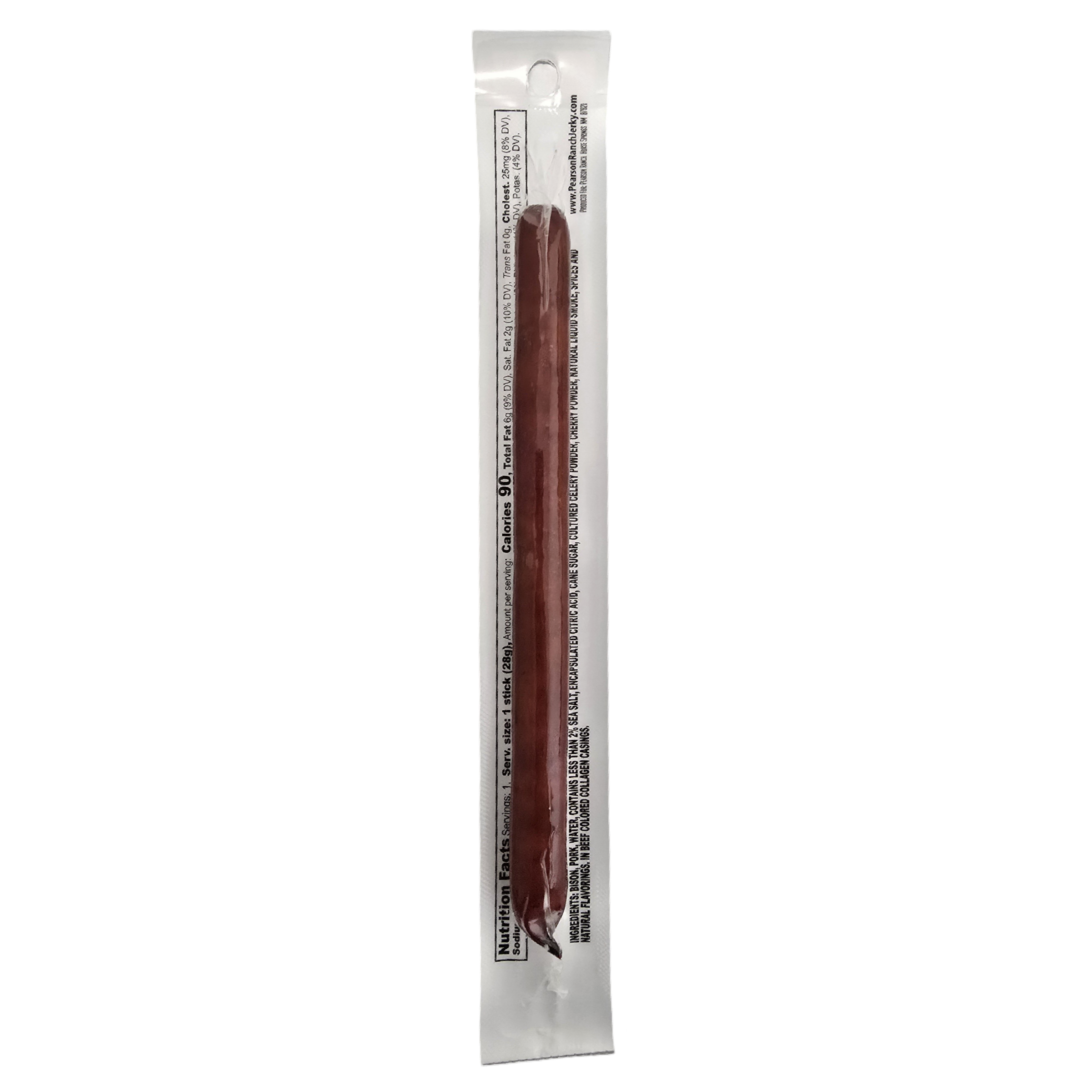 Pearson Ranch Elk & Bison Jerky - Wholesale Jerky - 24 Count Caddy - Bison Snack Sticks 5