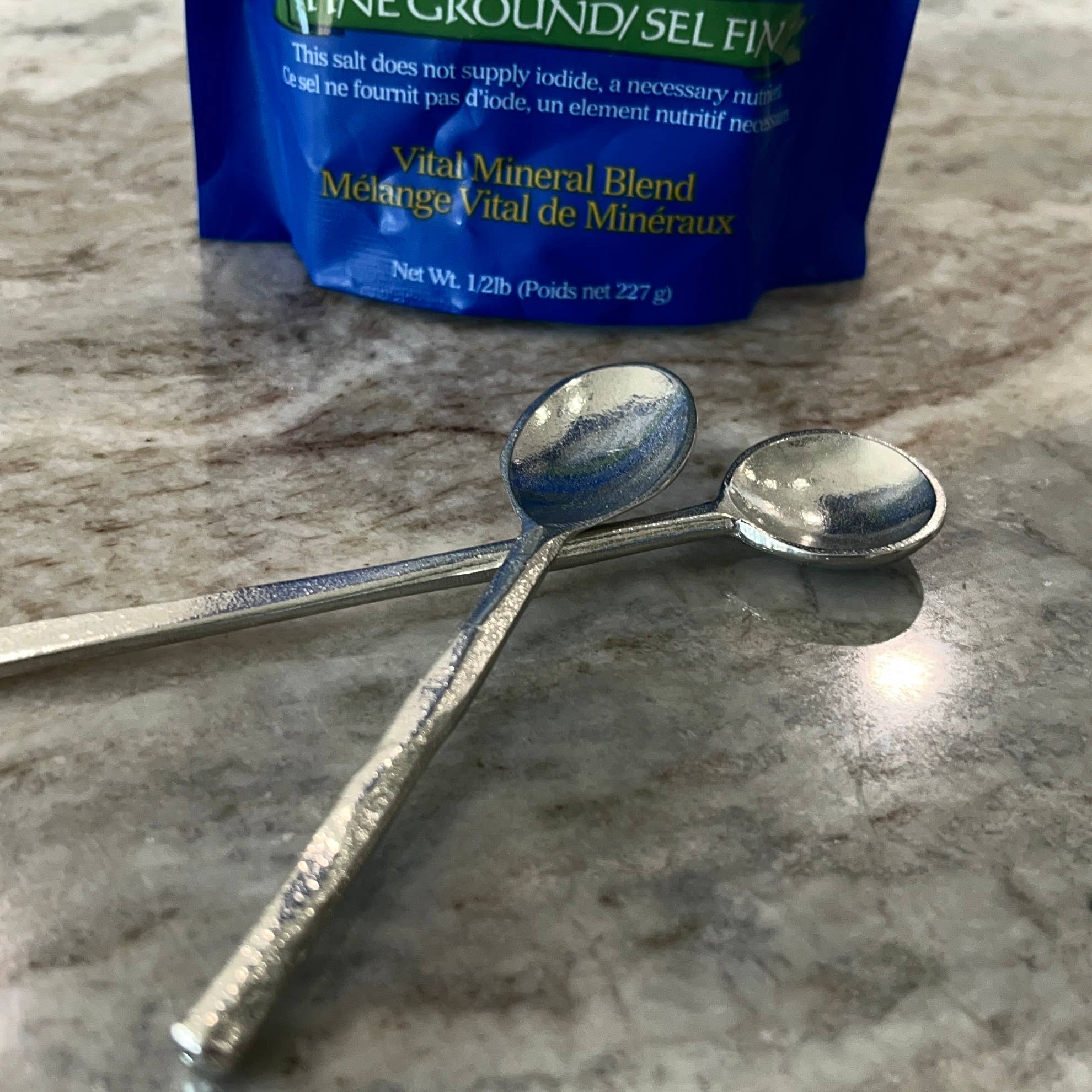 House of Morgan Pewter - Wholesale Serving Utensil - Handmade Mini Pewter Spoon - Tiny Spice and Salt Spoons6