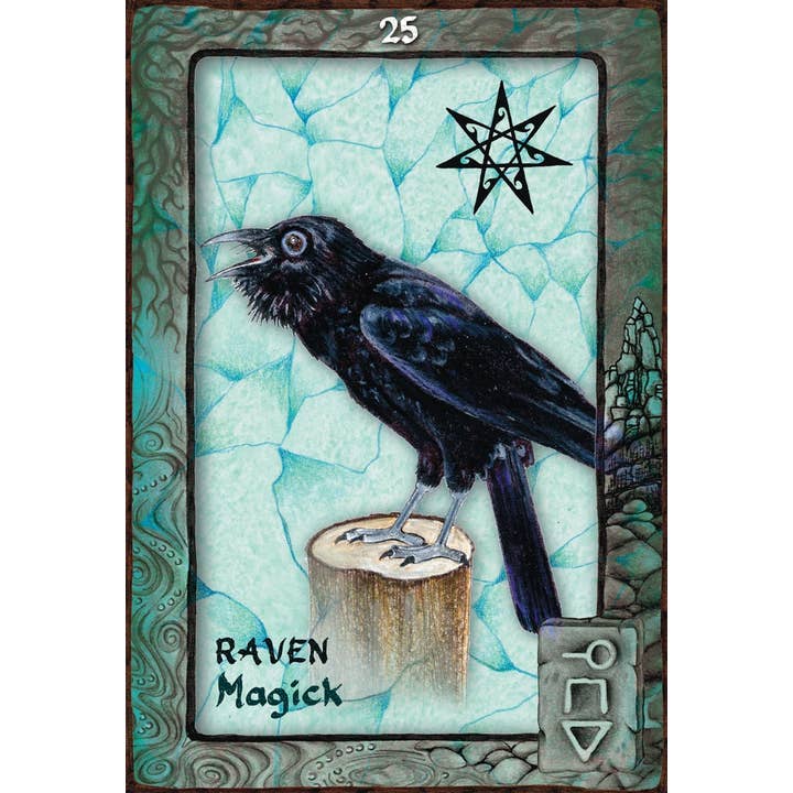 Cardshouse – Cartas de tarô por atacado – Animal Sonhando Cartões Oracle Anjo Azul3