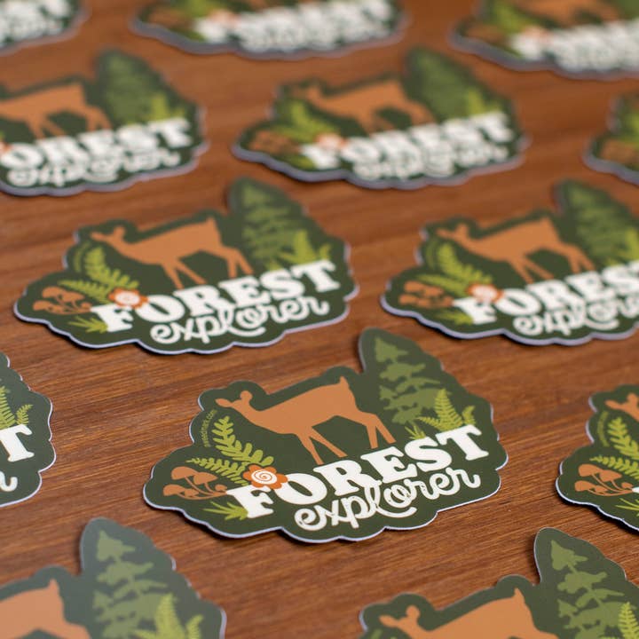 Amanda Weedmark - Wholesale Sticker - Forest Explorer Nature Sticker6
