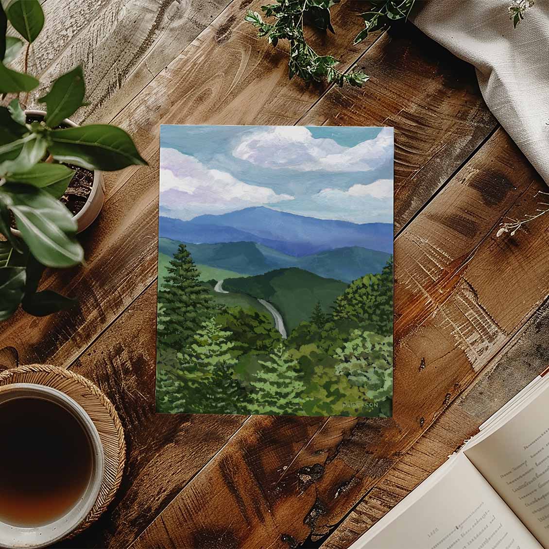 MARISAMADE - Wholesale Art Print - Blue Ridge Parkway Art Print3