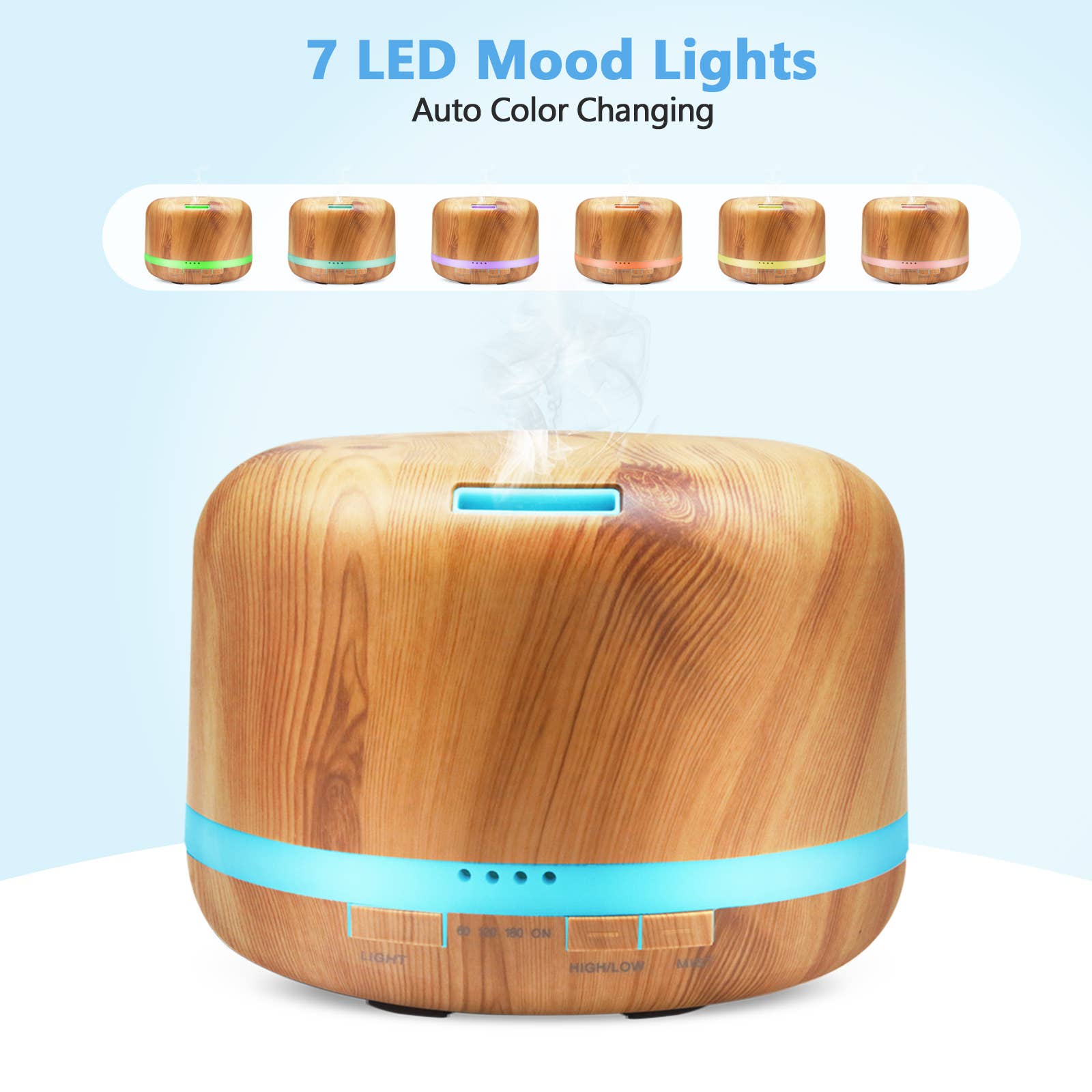 DAROMA - Vendita all'ingrosso Diffusore elettronico - Diffusore di Aromaterapia da 500ml con Telecomando2