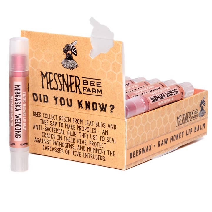Messner Bee Farm - Wholesale Lip Balm - Nebraska Wedding Tinted Lip Balm1