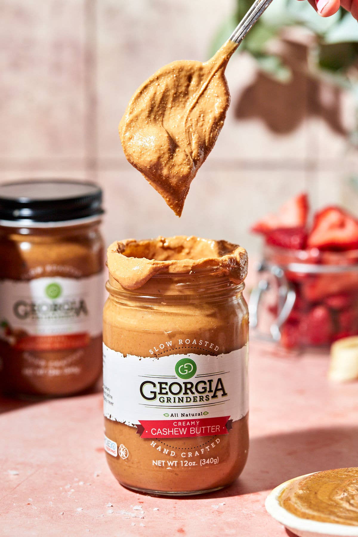 Georgia Grinders - Wholesale Nut Butter - Georgia Grinders Creamy Cashew Butter4