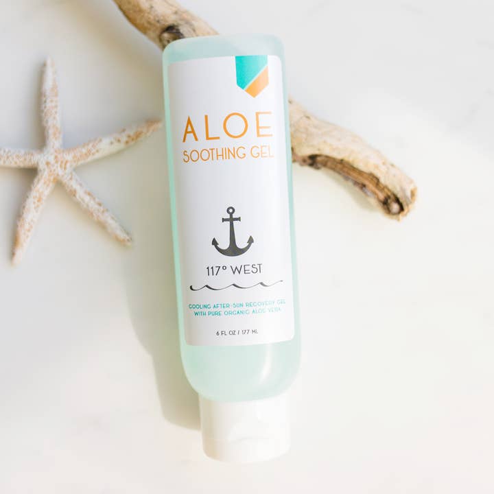 117º West Aloe Soothing Gel for wholesale by 117º WEST by San Diego Natural Soap Company