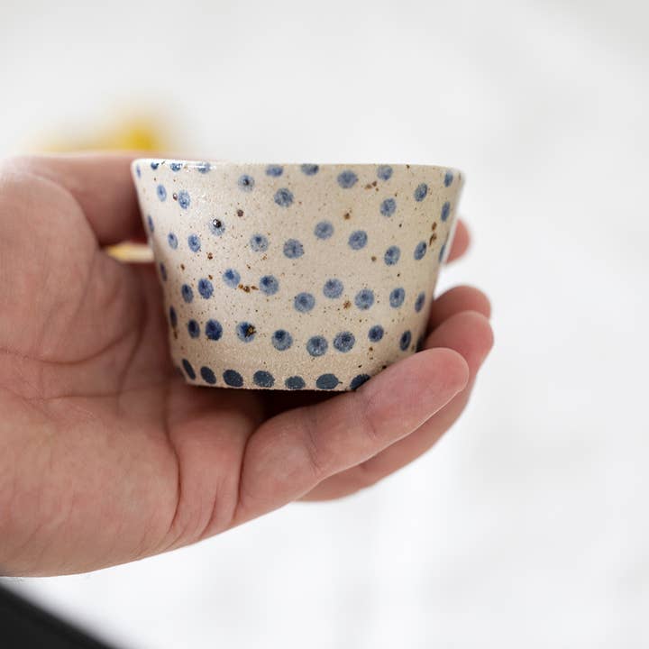 Polli Pots – wholesale Shot glass – Copita cups, Handmade Tequila/Mezcal shot cups