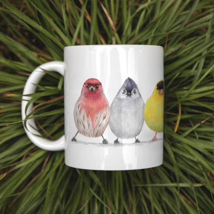 Beast of Paradise - Wholesale Coffee/Tea Cup - Ceramic Mug, North American Birds, Funny Mugs, Animal Mug1