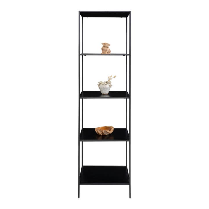 Vita Shelf - Shelf with black frame and 5 black shelves for wholesale on Faire3