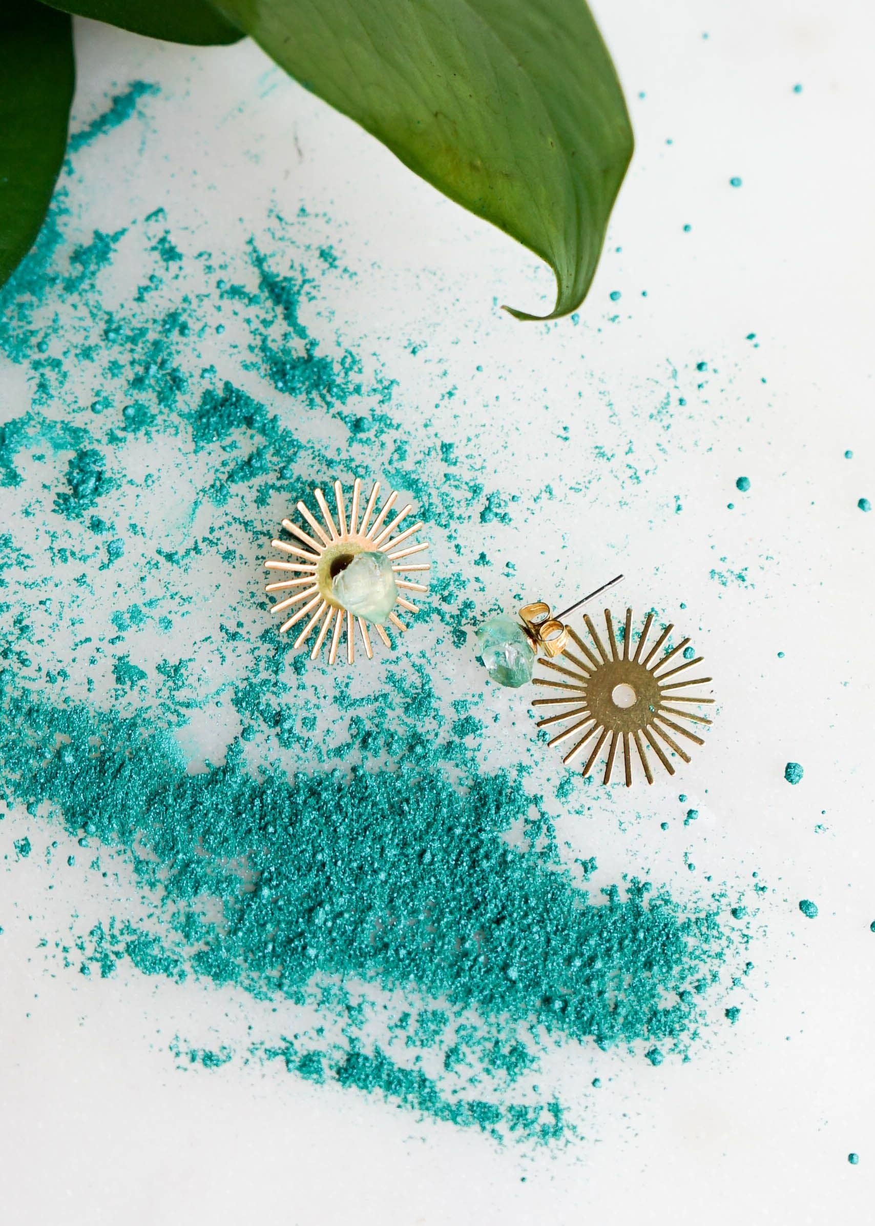 Peter and June - Venta al por mayor Pendientes de botón/aretes de poste - Sommar - Tachuelas con capas1