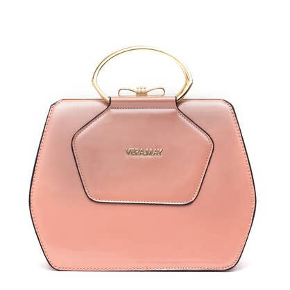 Alexia Pink Vera May Vegan Leather Handbag for wholesale by VeraMay