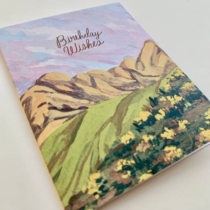 Little Salt Wagon - Wholesale Birthday Card - Birthday Wishes Mountain Greeting Card For Him5