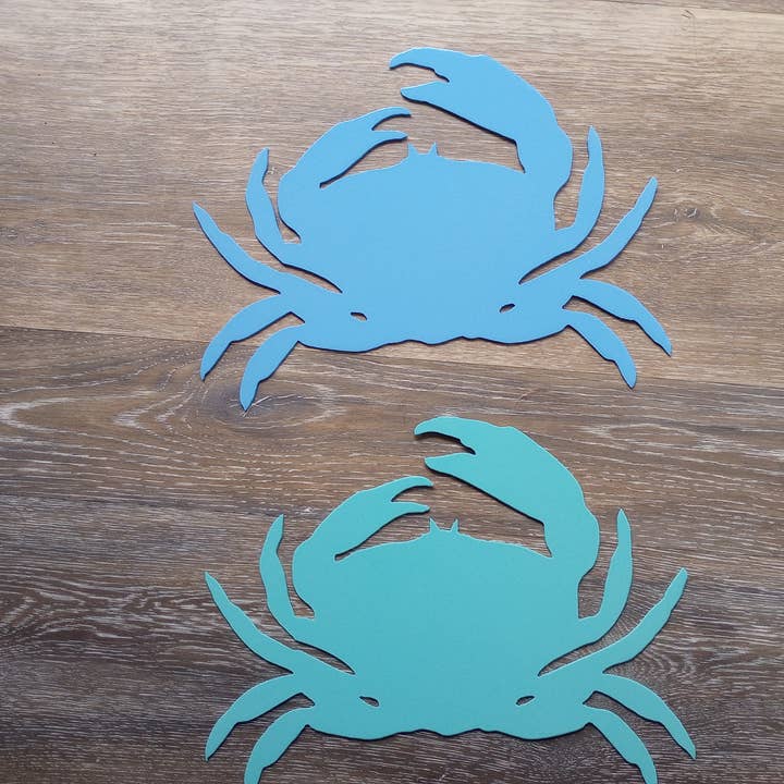 Metal Crab - Powder Coated for wholesale by Tydewater Metalworks