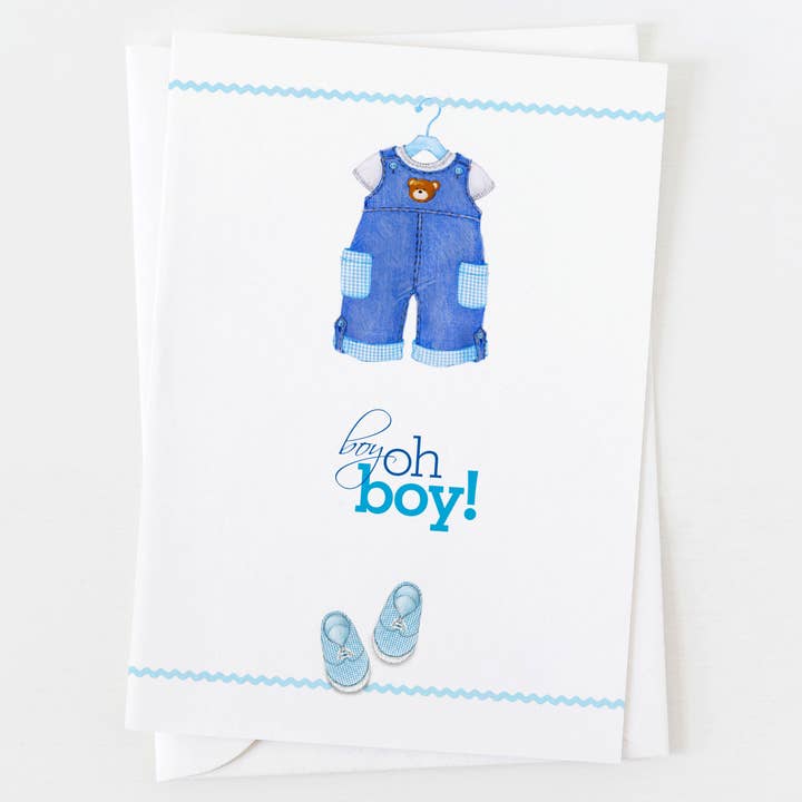 Ann Scott Design - Wholesale Baby Card - Grandson Congratulations Greeting Card C6_1313