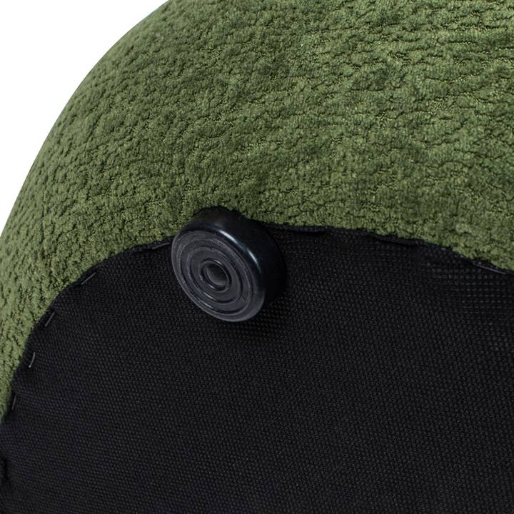 Jennifer Taylor Home - Wholesale Ottoman - Nest 19.5" Low Round Upholstered Ottoman Chenille