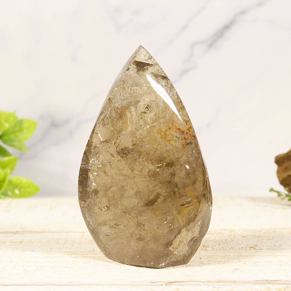 Natures Artifacts Inc - Wholesale Spiritual Stone/Crystal - Smoky Quartz Flame 3