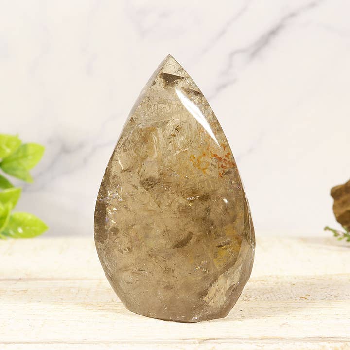 Natures Artifacts Inc - Wholesale Spiritual Stone/Crystal - Smoky Quartz Flame 3