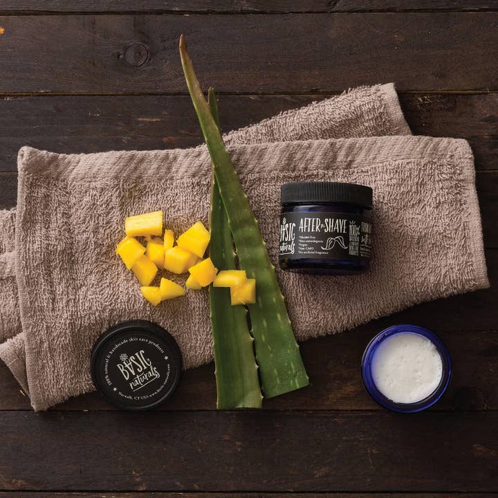 Basic Naturals Skincare - Wholesale Shaving Cream - AFTER the SHAVE Premium Aftershave Moisturizer1