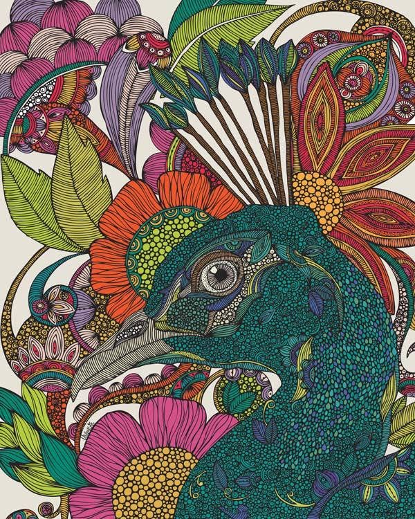 Valentina Harper - Wholesale Art Print - Alexis and the flowers1