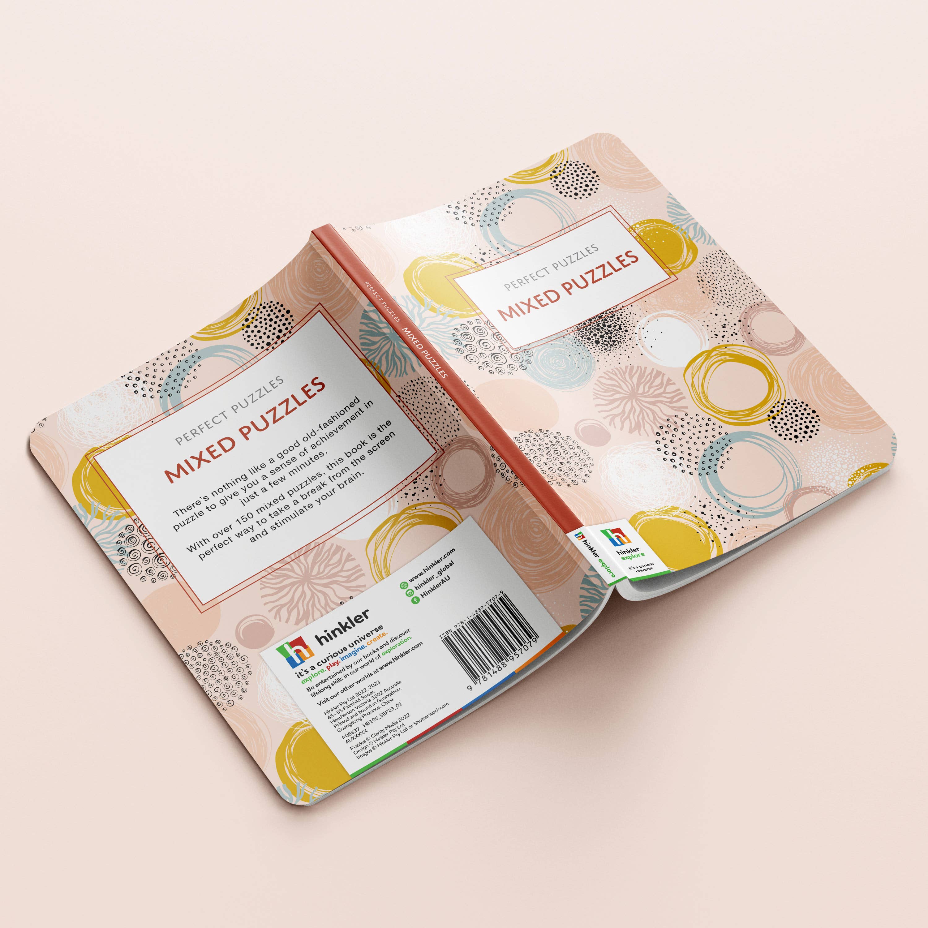 Hinkler Australia - Wholesale Coloring & Activity Book - Adult - Perfect Puzzles: Mixed Puzzles3