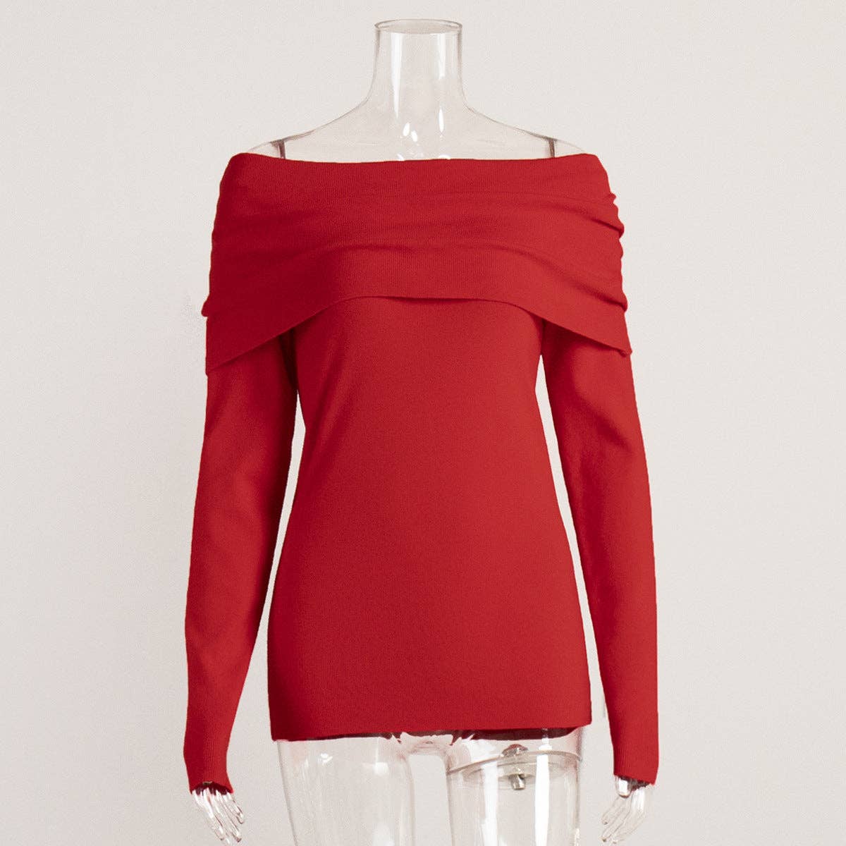 Marayn - Wholesale Knit Sweater - Women's - Chic OffShoulder Knit Sweater for FallWinter 202520