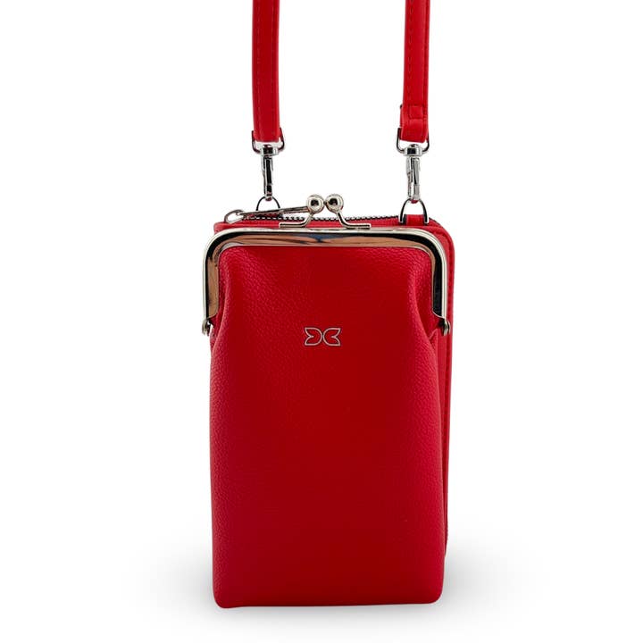 Darling's Canada - Wholesale Crossbody Bag - Women's - WD-08 - Darling‘s Double Side Wallet + Pouch / Crossbody Wit
