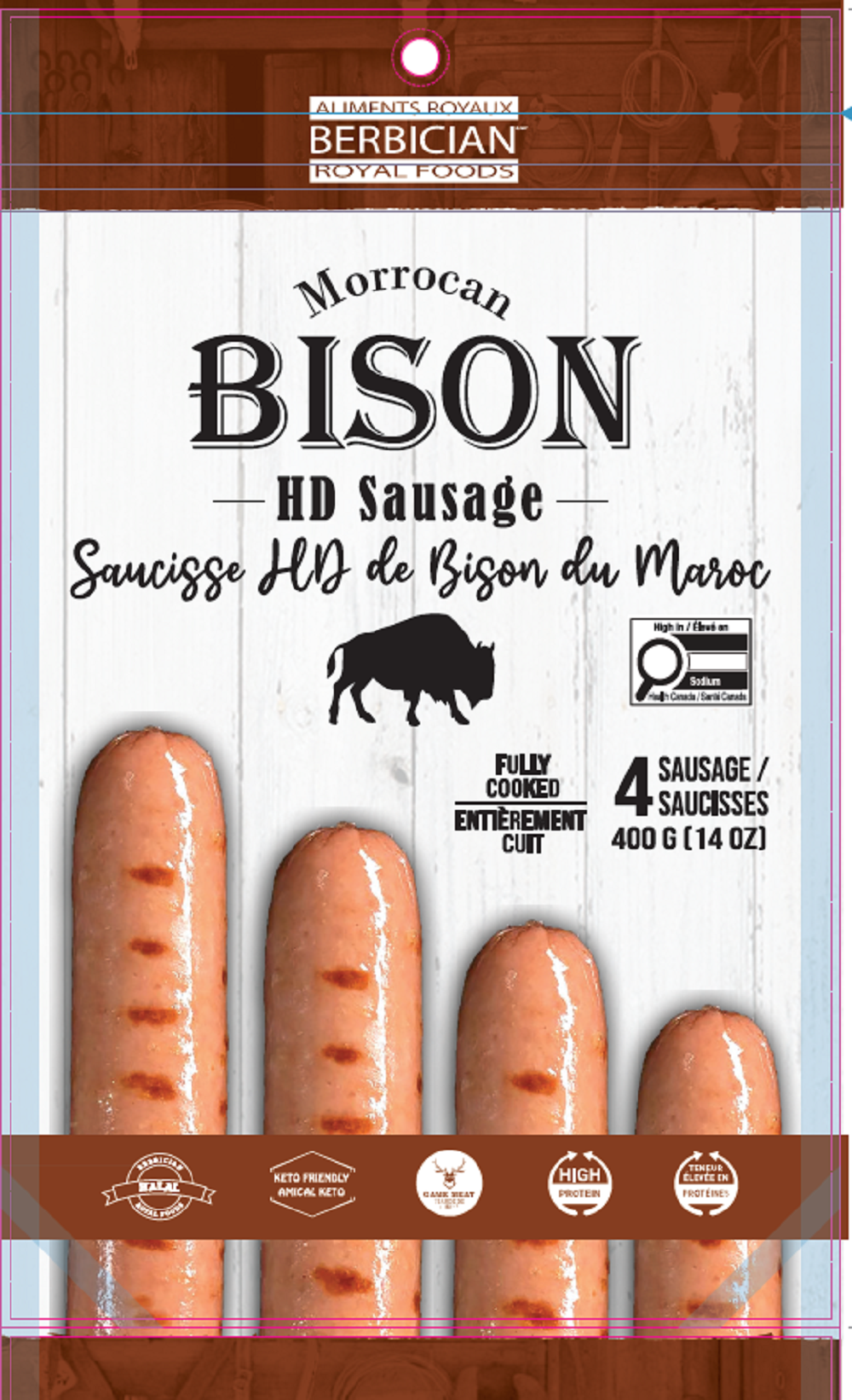 Berbician Canada - Wholesale Worst - Bison HD Worstjes – Marokkaanse Smaak0