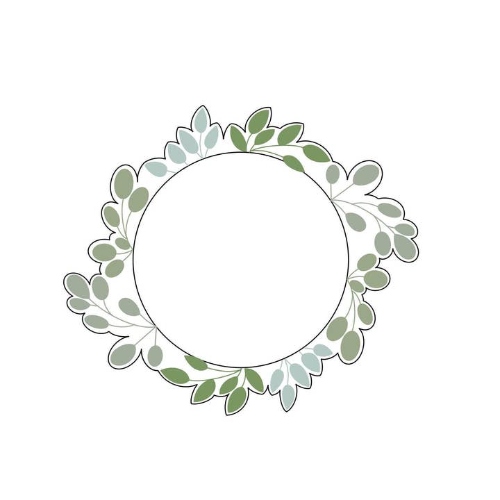 Corona a cerchio frondoso 2 per la vendita all'ingrosso da parte di Maison’s Custom Cutters