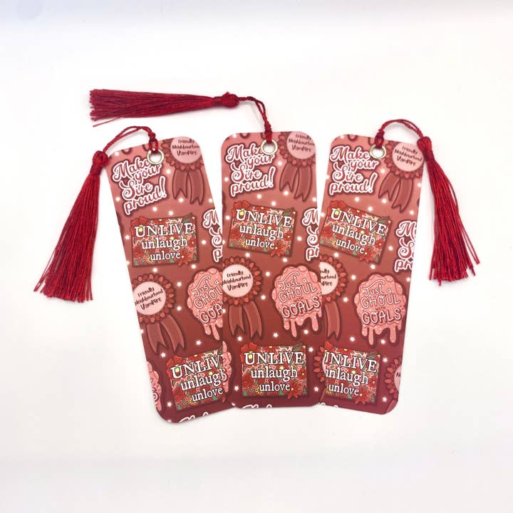 Odöda bekräftelser - Gotisk självkärleksbokmärke för wholesale av Enthralledyet Illustration