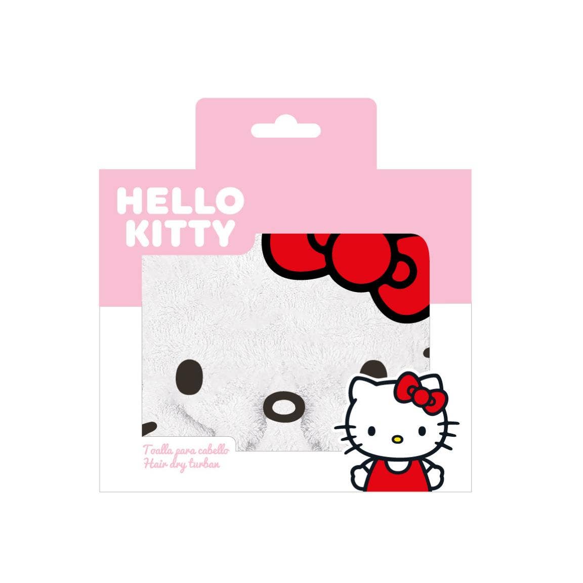 Mastoys, S.L. - Wholesale Bath Towel - Kids & Baby - HELLO KITTY HAIR TOWEL - 2500003244