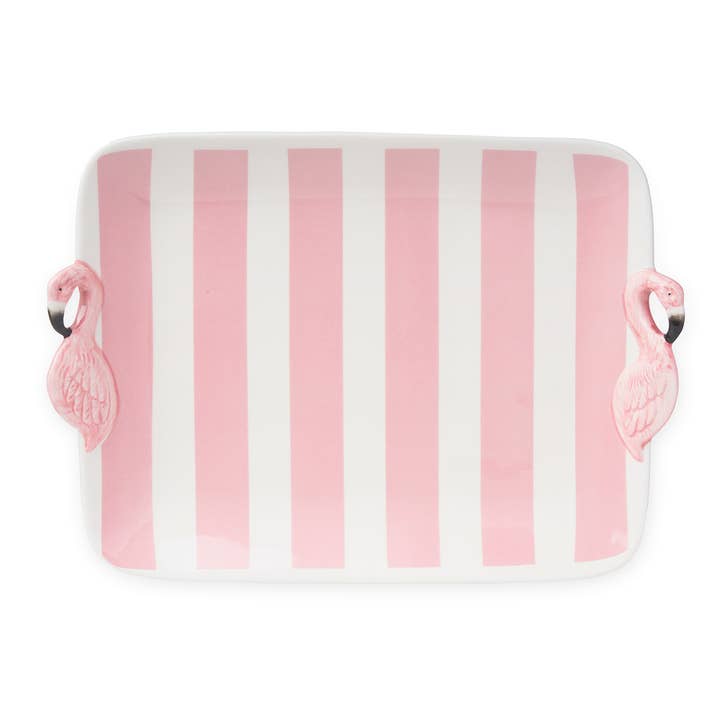 Godinger - Wholesale Decorative Tray - Jill Zarin Home Flamingo Tray