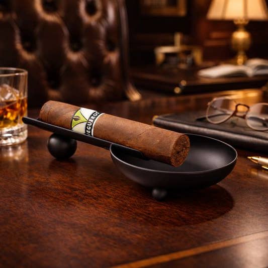 BeyBerk International – Cinzeiro por atacado – Cinzeiro para Charuto em Aço Inoxidável com Acabamento Preto5