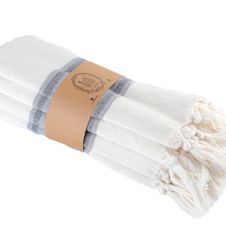 La Hammam - Wholesale Tea Towel - Smyrna Turkish Cotton Kitchen / Hand Towel 23x17in6