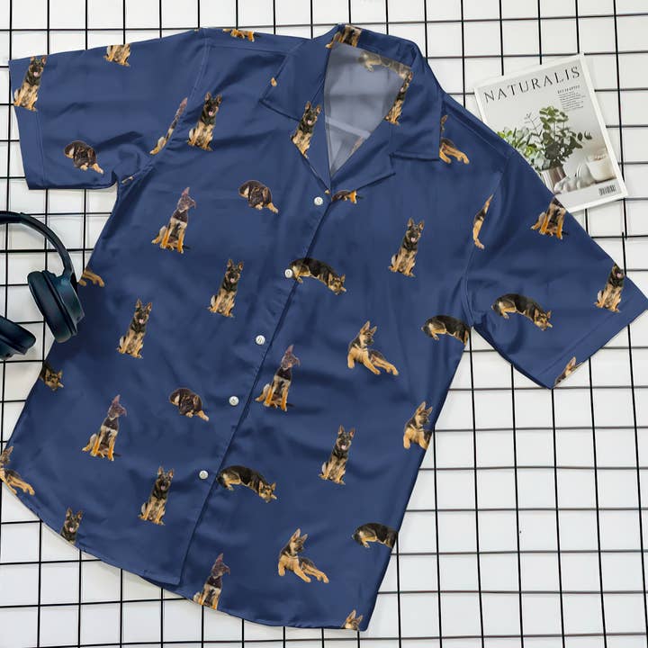 Foxemy - Wholesale Shirt - Unisex - Custom Face & Pet Hawaiian Shirt, Custom Photo Button Shirt