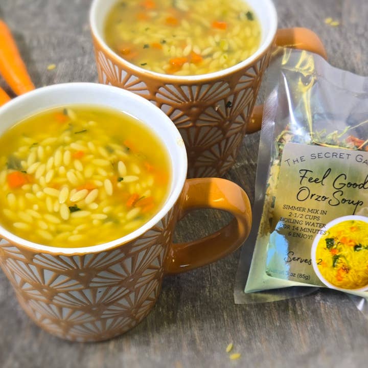 Feel Good Orzo Soup and other Purchase Wholesale soupe. Free Returns & Net 60 Terms on Faire trending on Faire.
