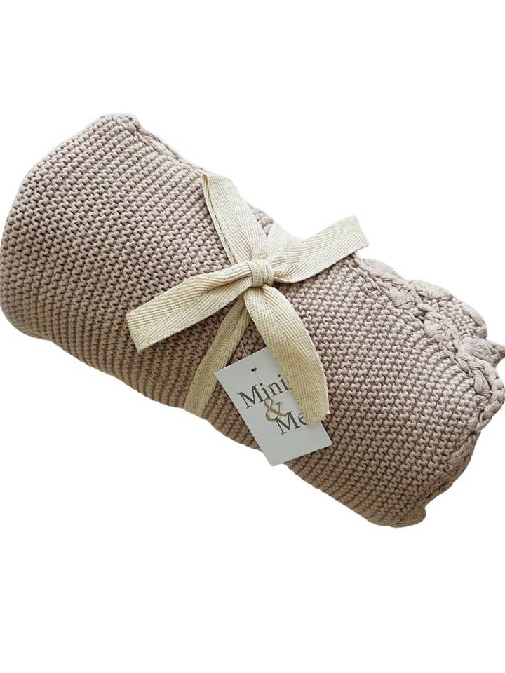 Cuddle Bug & Co - Wholesale Deken - Kinderen en baby - Mini & Me Shell babydeken Seashell2
