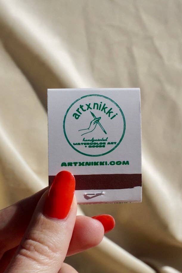 artxnikki - Wholesale Matches - “I Like It Extra Dirty” Cupid Martini Matchbook6