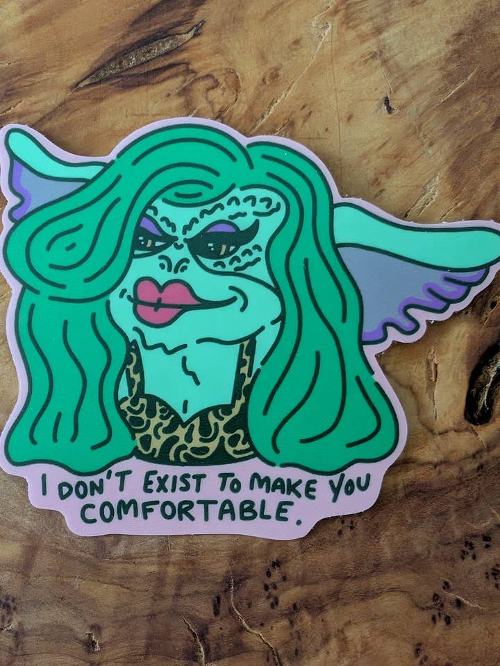 Greta Gremlins 2 - Cute 80s 90s Movie Vinyl Sticker for wholesale by Sadsquatch