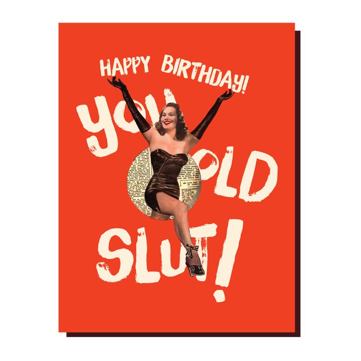 offensivedelightful - Wholesale Birthday Card - YOU OLD SLUT! birthday card3