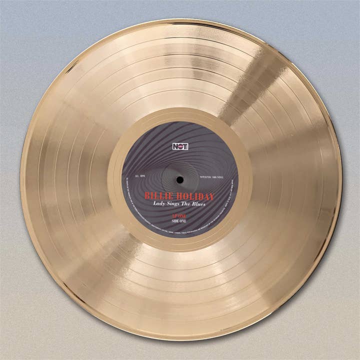Billy Holiday "Lady Sings the Blues" LP Record Wall Art for wholesale by Gold Record Outlet