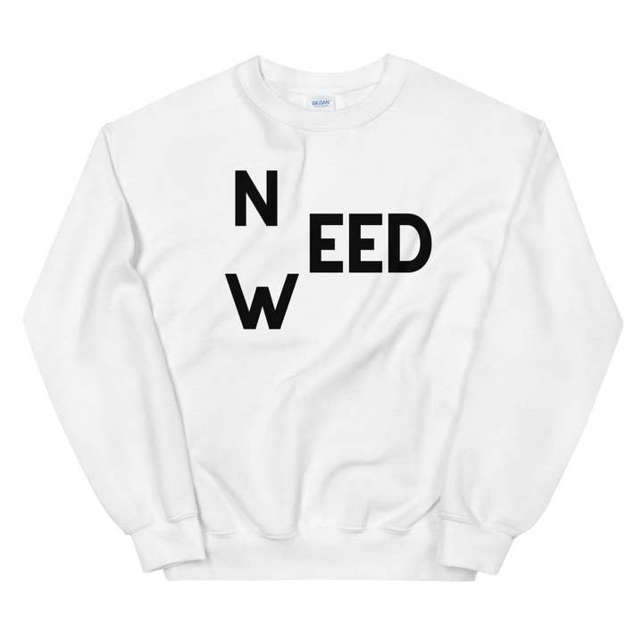 Felpa unisex Need Weed per la vendita all'ingrosso da parte di Remedy Rich