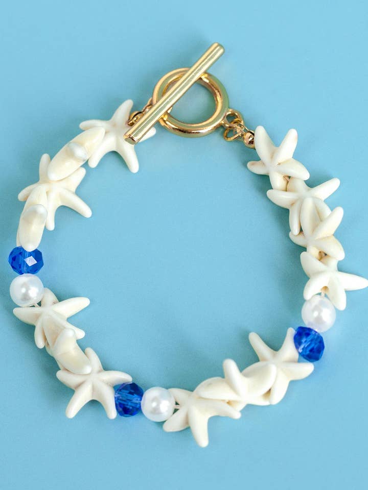 Drift in Pearlshade Starfish Bracelet for wholesale by Sessori