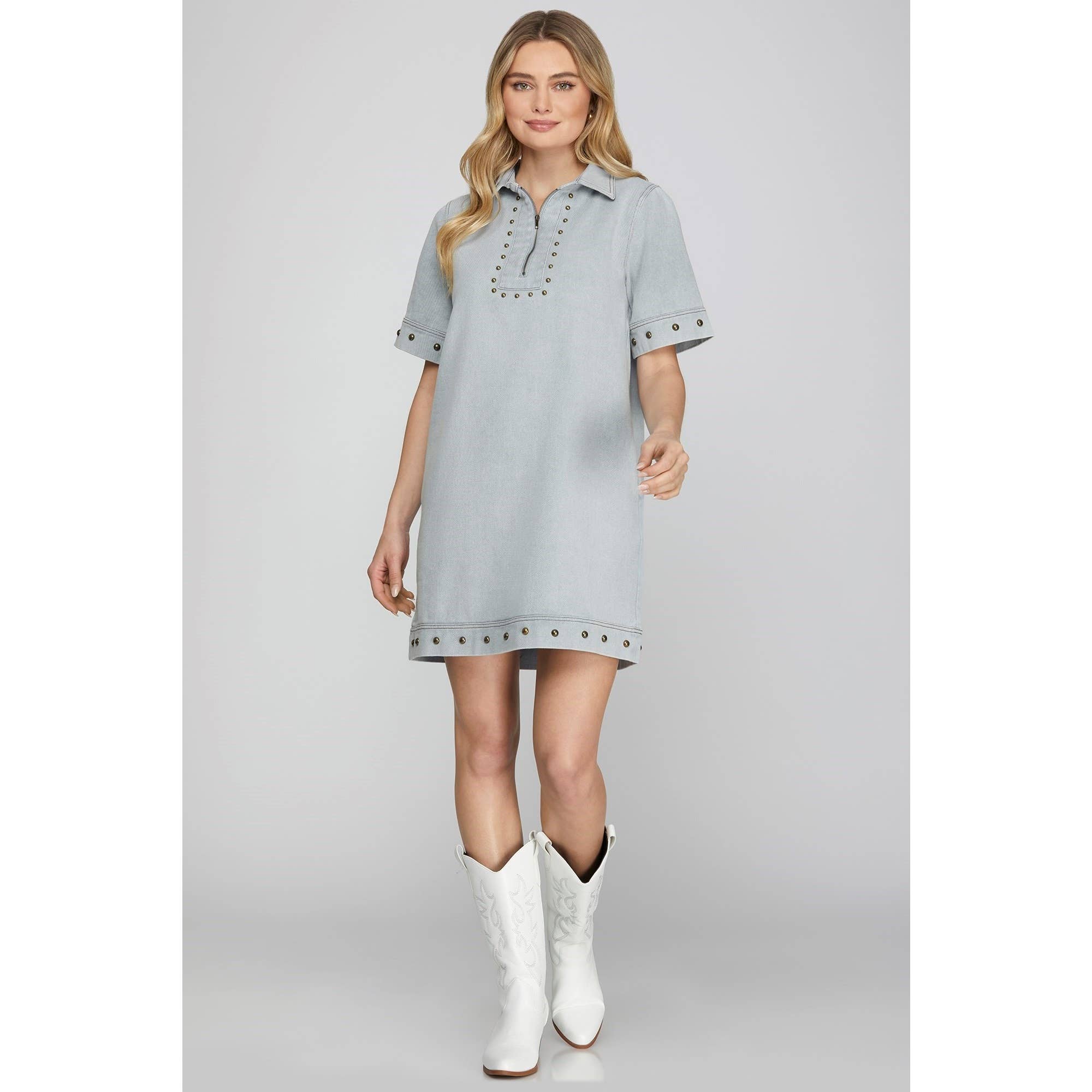 STYLE USA - Vente Robe – femme - ROBE MINI LAVÉE3